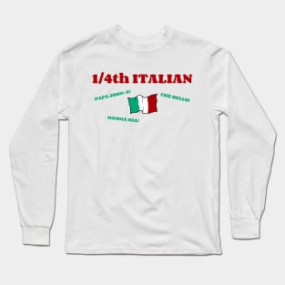 Quarter Italian Long Sleeve T-Shirt